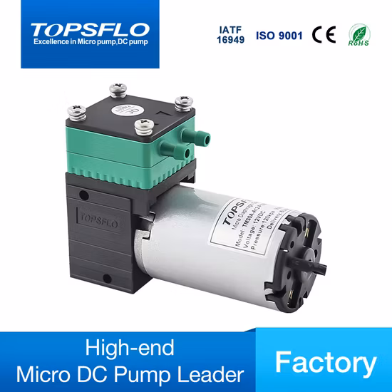 High Performance China Micro Vacuum Pump/ Micro Air Pump/Brush DC Diaphragm Pressure Vacuum Pump/Mini Compressor Air Pump Factory