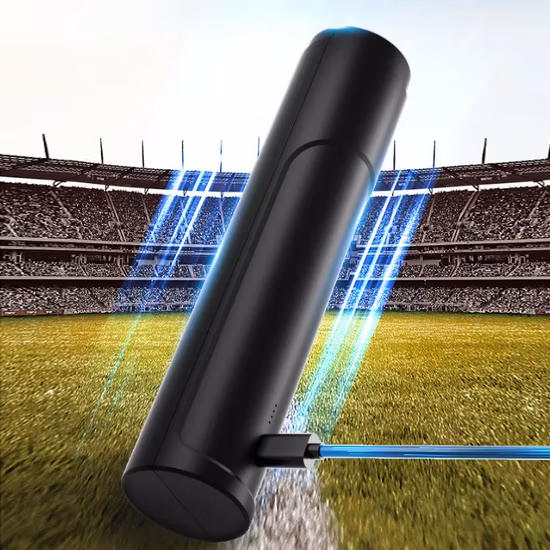 Bomba de aire portátil para deportes, voleibol, fútbol, ​​empuje manual, bombas inflables Esg20270